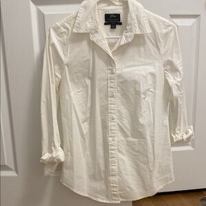J. Crew Men's White Shirt